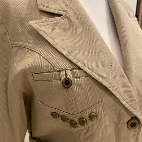 ** 3 FOR $35 DEAL + FREE SHIPPING ** Military-Inspired Jacket - 100% Cotton - Picture 2 of 13